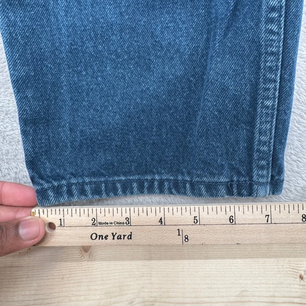 Vintage Y2K‎ Anchor Blue Loose Fit Jeans Mens 38x32 Denim Straight Leg Mid Rise